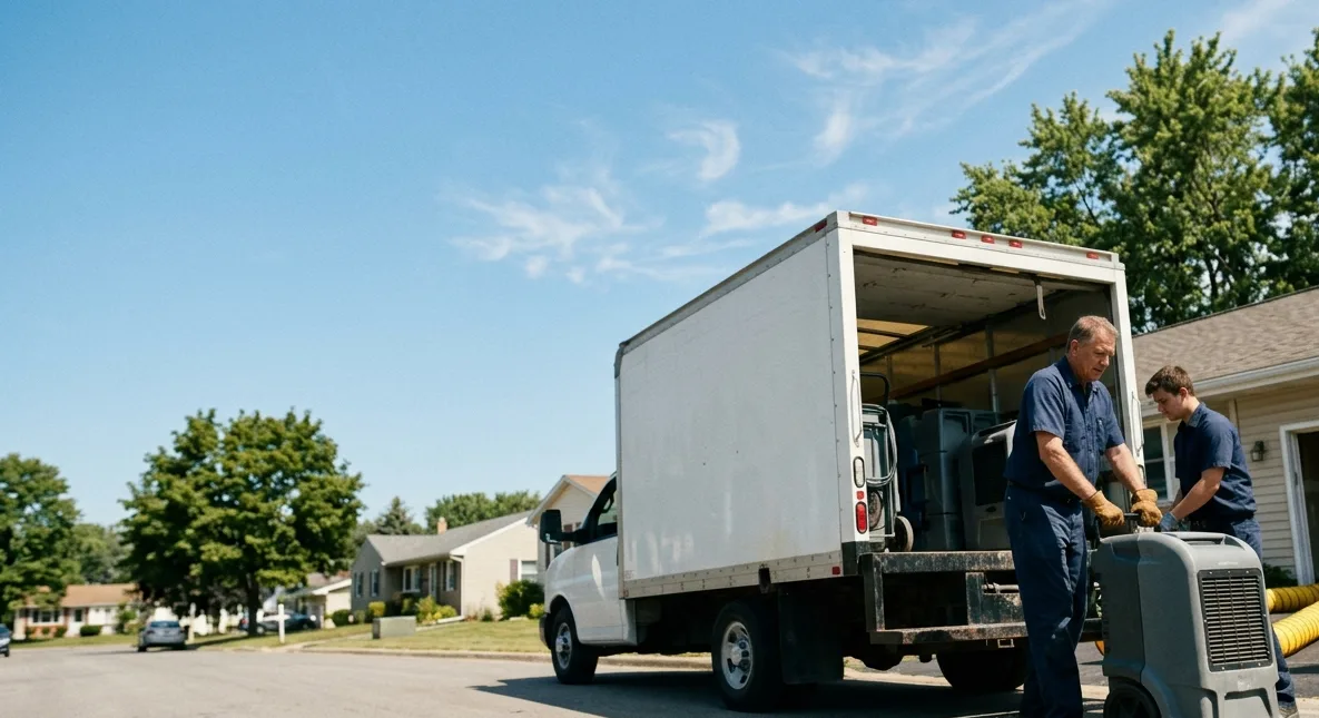 Water Damage Cleanup in Skokie, IL near me